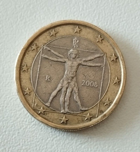 Leonardo vinci 1 euro - vinci,,