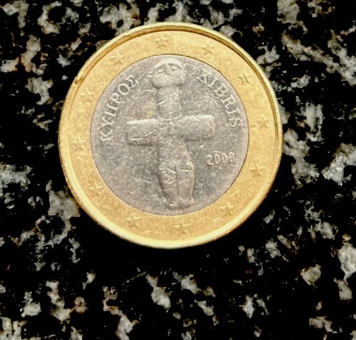 Rare euro coin - coin:, cyprus