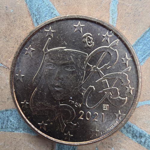 France euro cent 2021 - france,