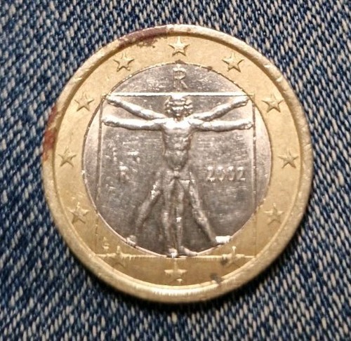 Rare euro coin italy - coin,