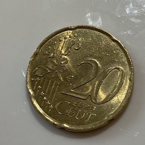 Rare coin 20cent euro 1999 - rare,