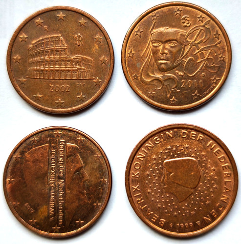 Euro cents various - 0.05,