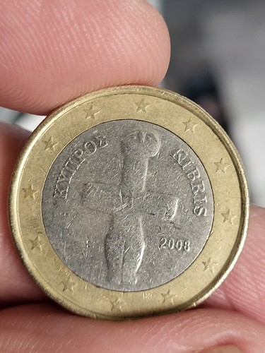 Rare euro piece cyprus - 1,