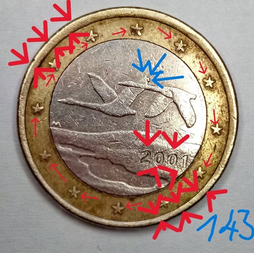 Finland euro coin 2001 - euro, coin,2001