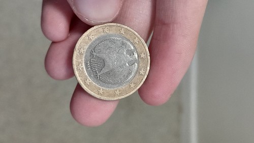 German euro coin - german,