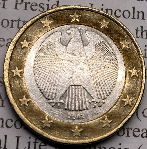 Euro coin 2002 germany f - coin,
