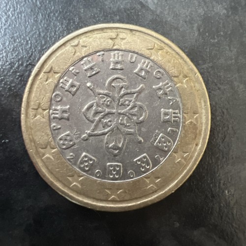 Rare portugal 2002 euro coin - rare,