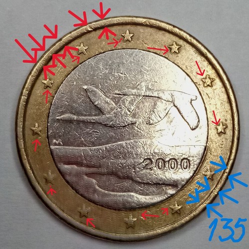 Finland euro coin - finland,1,