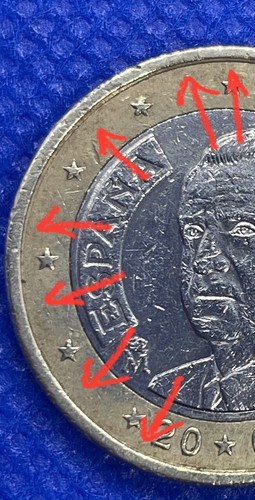 Rare euro spain coin - rare, 1