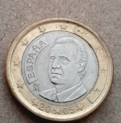 2005 euro spain coin rare - 1,