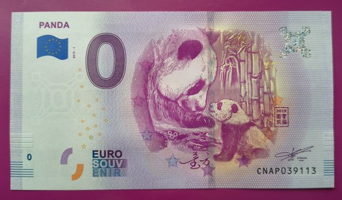Euro souvenir panda china - euro,