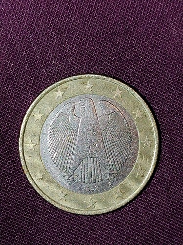 German euro coin year 2002 - euro,